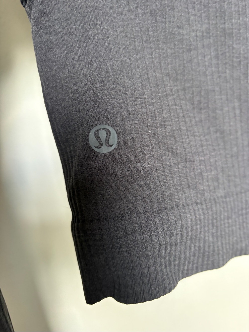 Lululemon Black Long-Sleeve Ebb to Street Crop Top - Picture 6 of 8